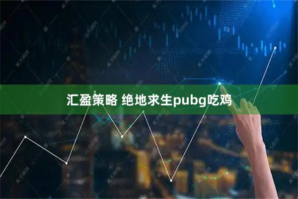 汇盈策略 绝地求生pubg吃鸡