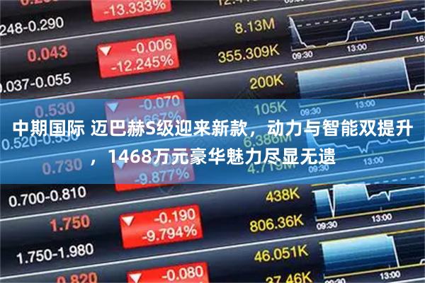 中期国际 迈巴赫S级迎来新款，动力与智能双提升，1468万元豪华魅力尽显无遗